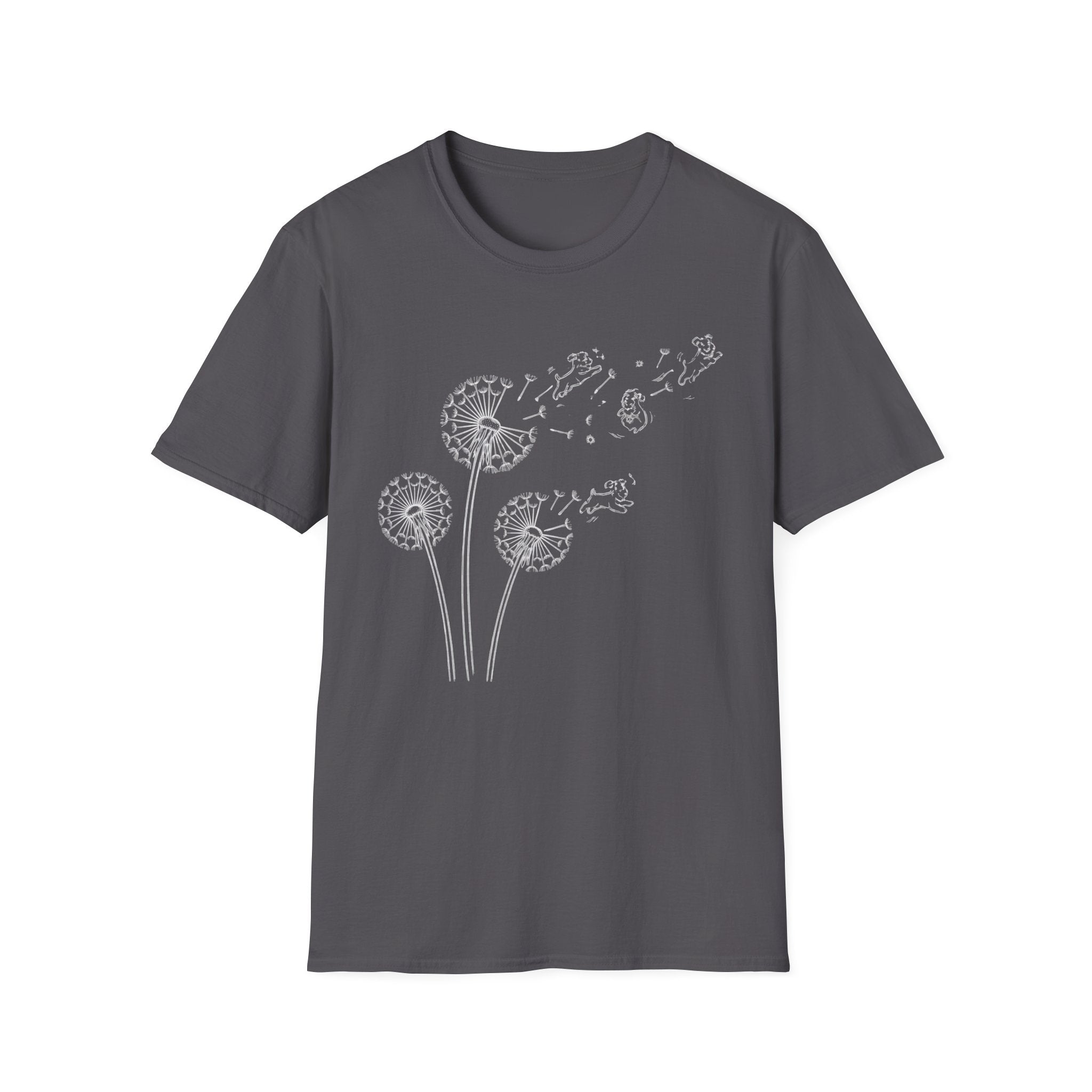 Dandelion Flight_WHITE T-Shirt