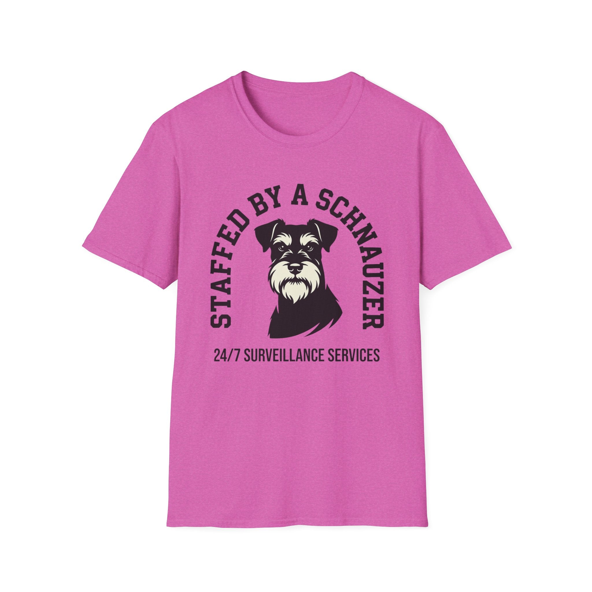 Staffed By A Schnauzer T-Shirt