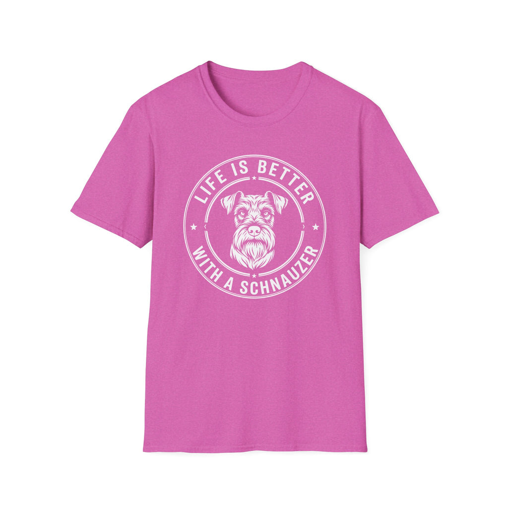 Life Is Better_White Text T-Shirt