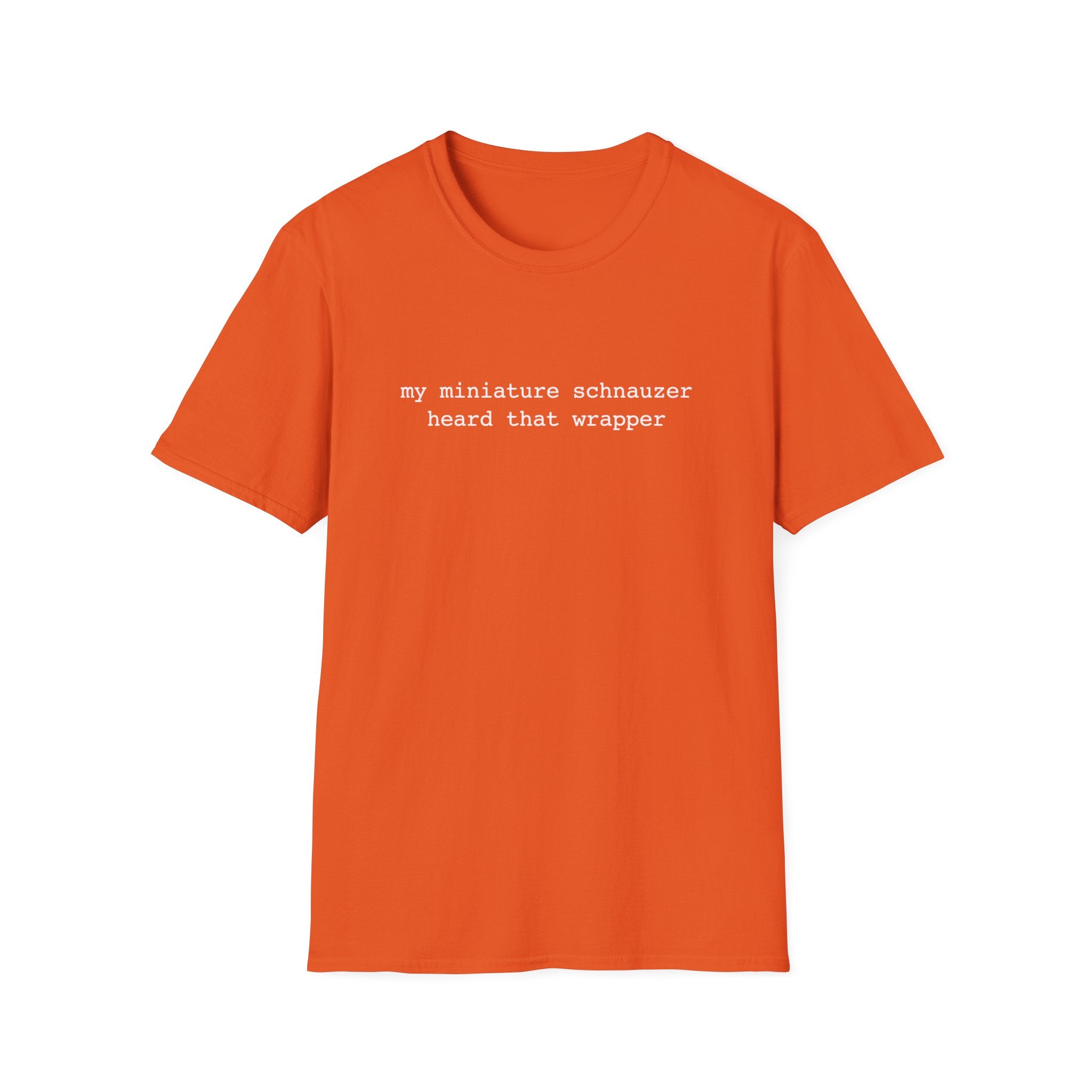 heard that wrapper_WHITE T-Shirt