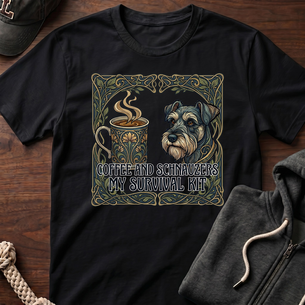 Coffee and Schnauzers T‑Shirt