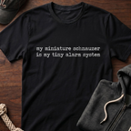 my tiny alarm_WHITE T-Shirt