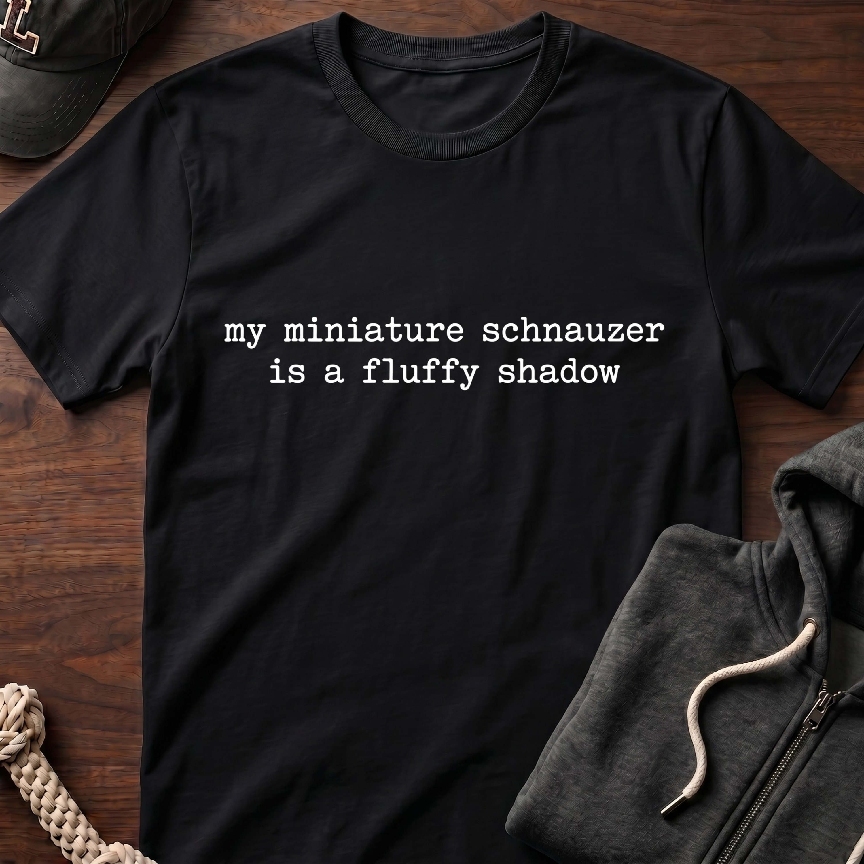 fluffy shadow_WHITE T-Shirt