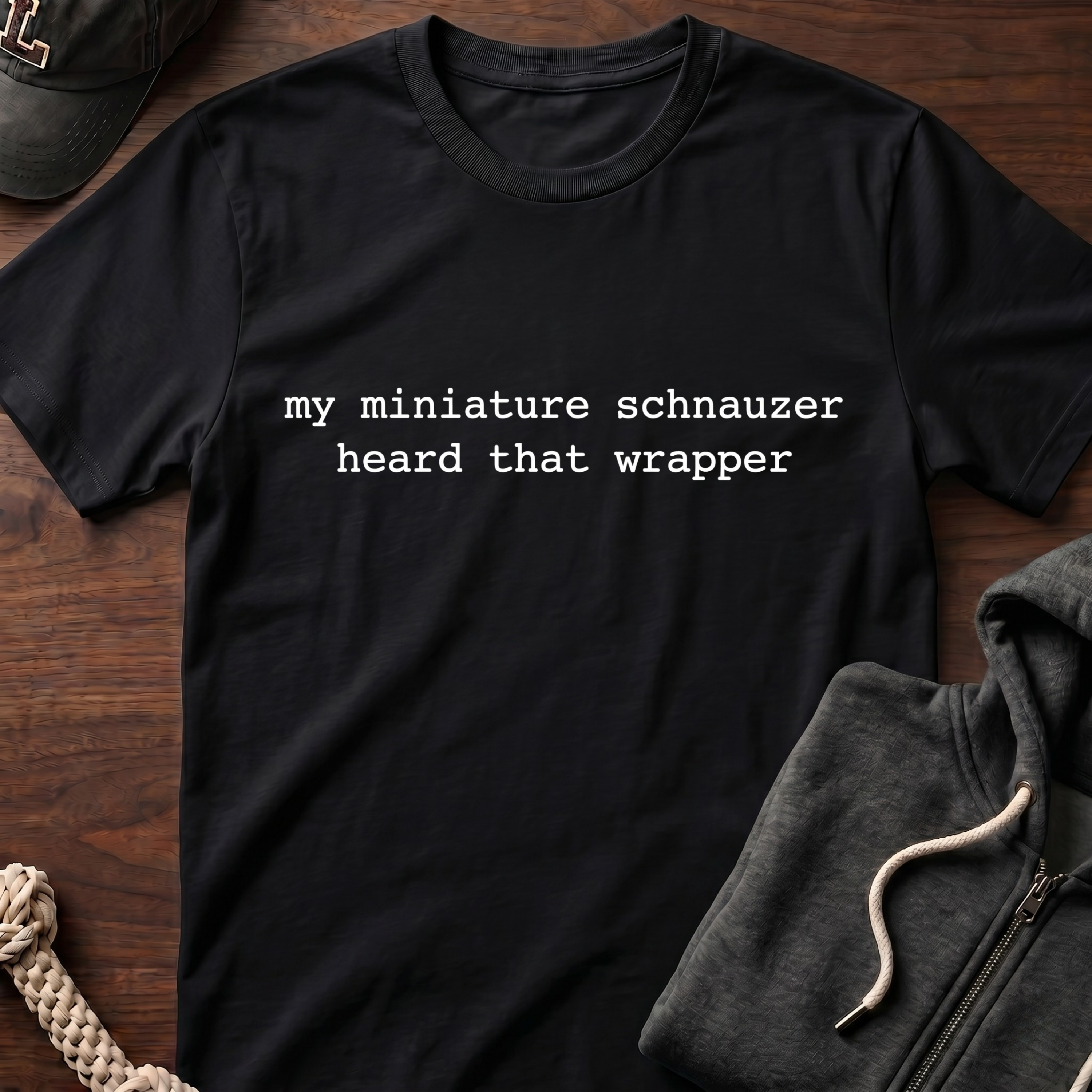 heard that wrapper_WHITE T-Shirt