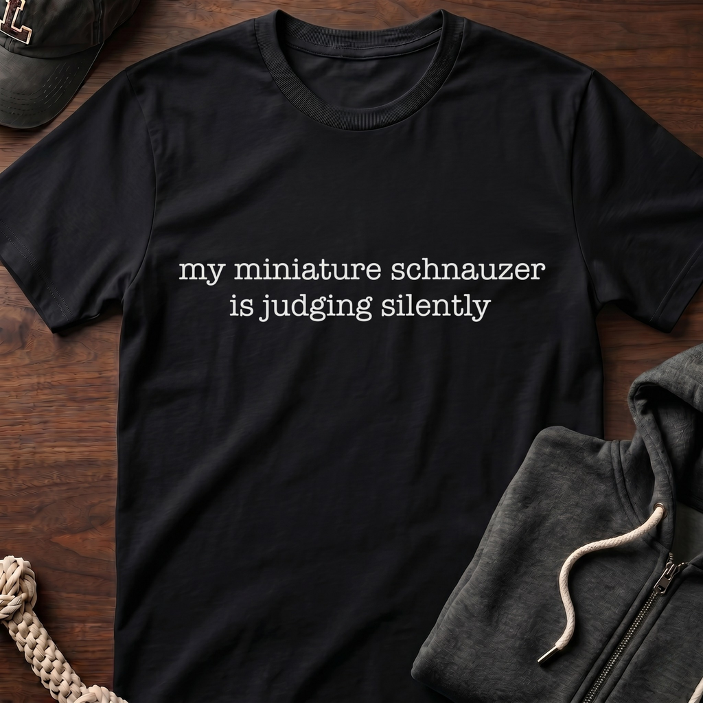 judging silently_WHITE T-Shirt