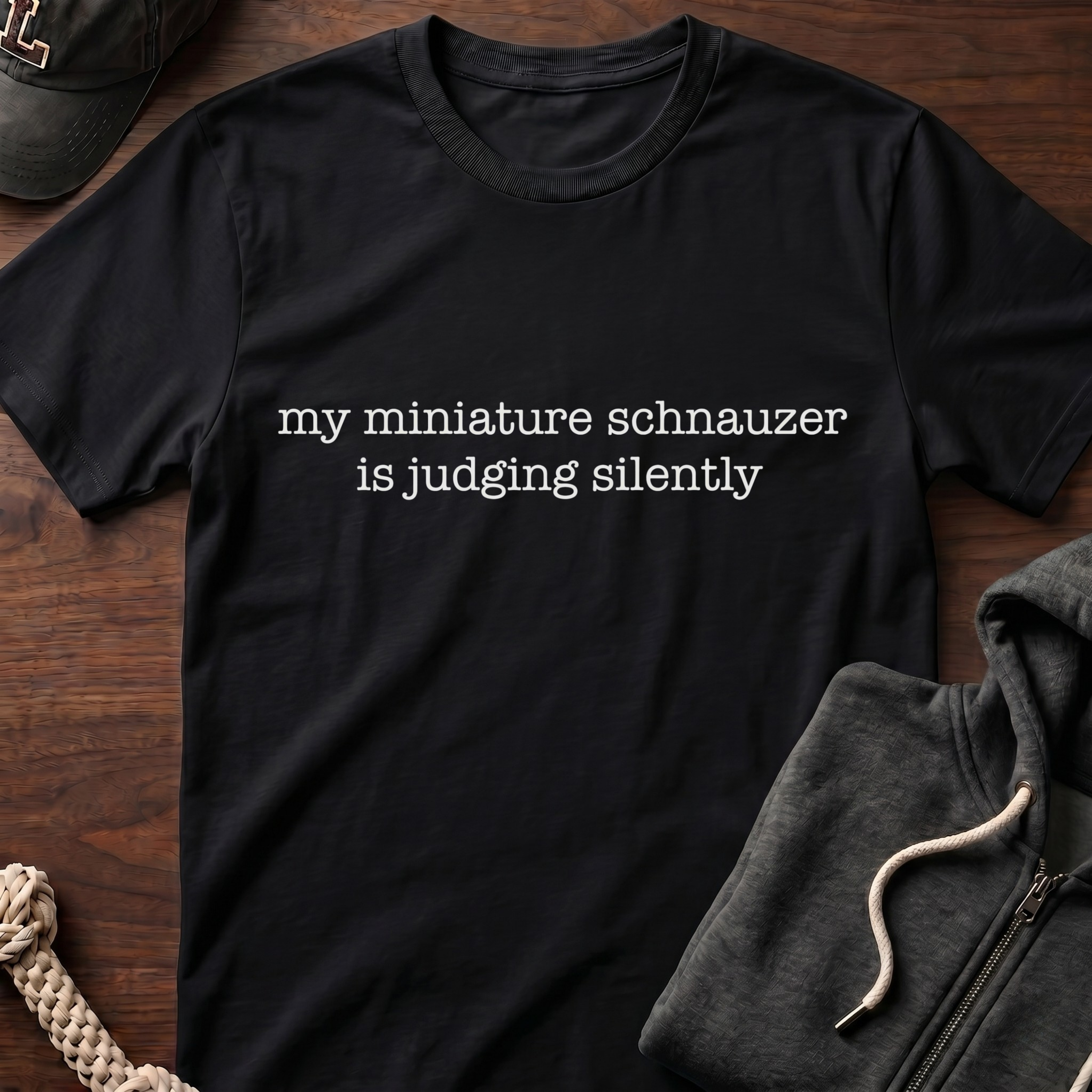 judging silently_WHITE T-Shirt