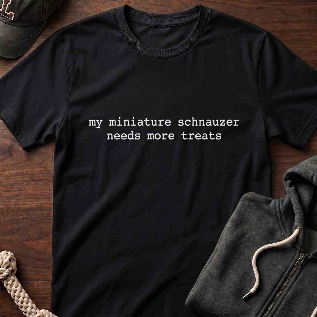 needs more treats_WHITE T-Shirt