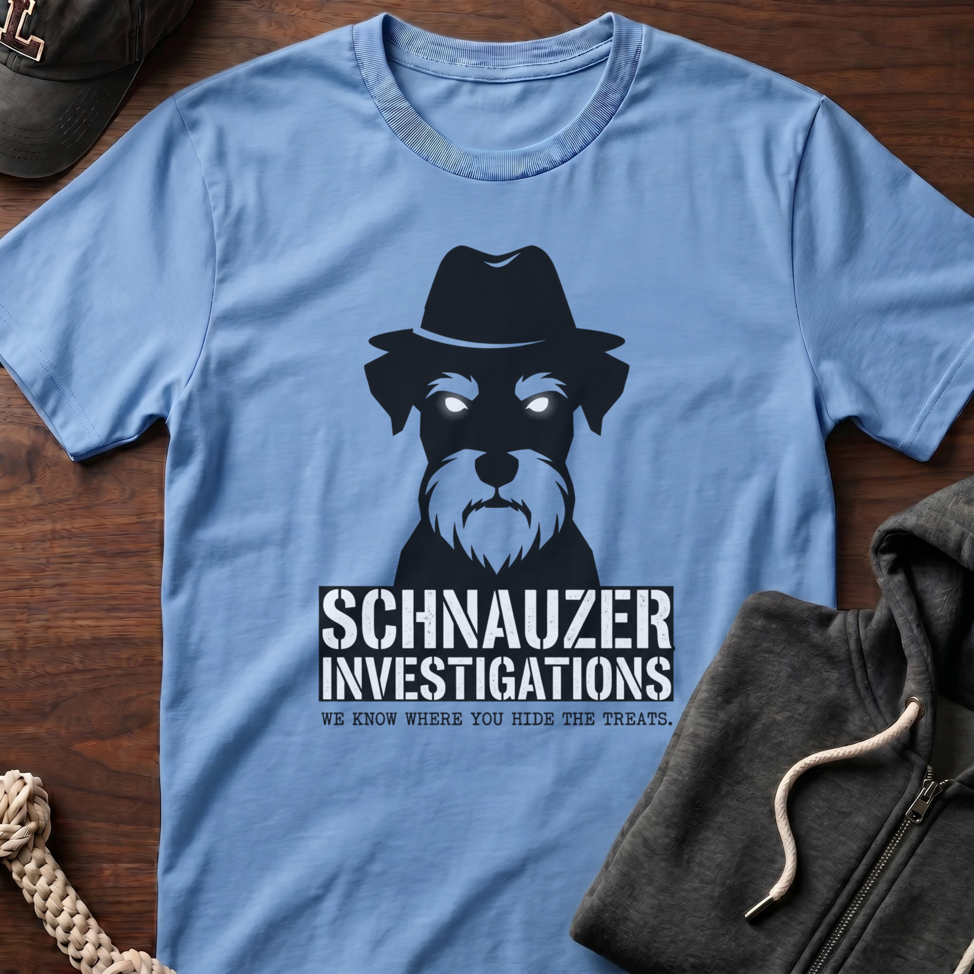 Schnauzer Investigations T-Shirt