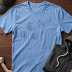 Dandelion Flight_BLACK T‑Shirt