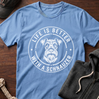 Life Is Better_White Text T-Shirt