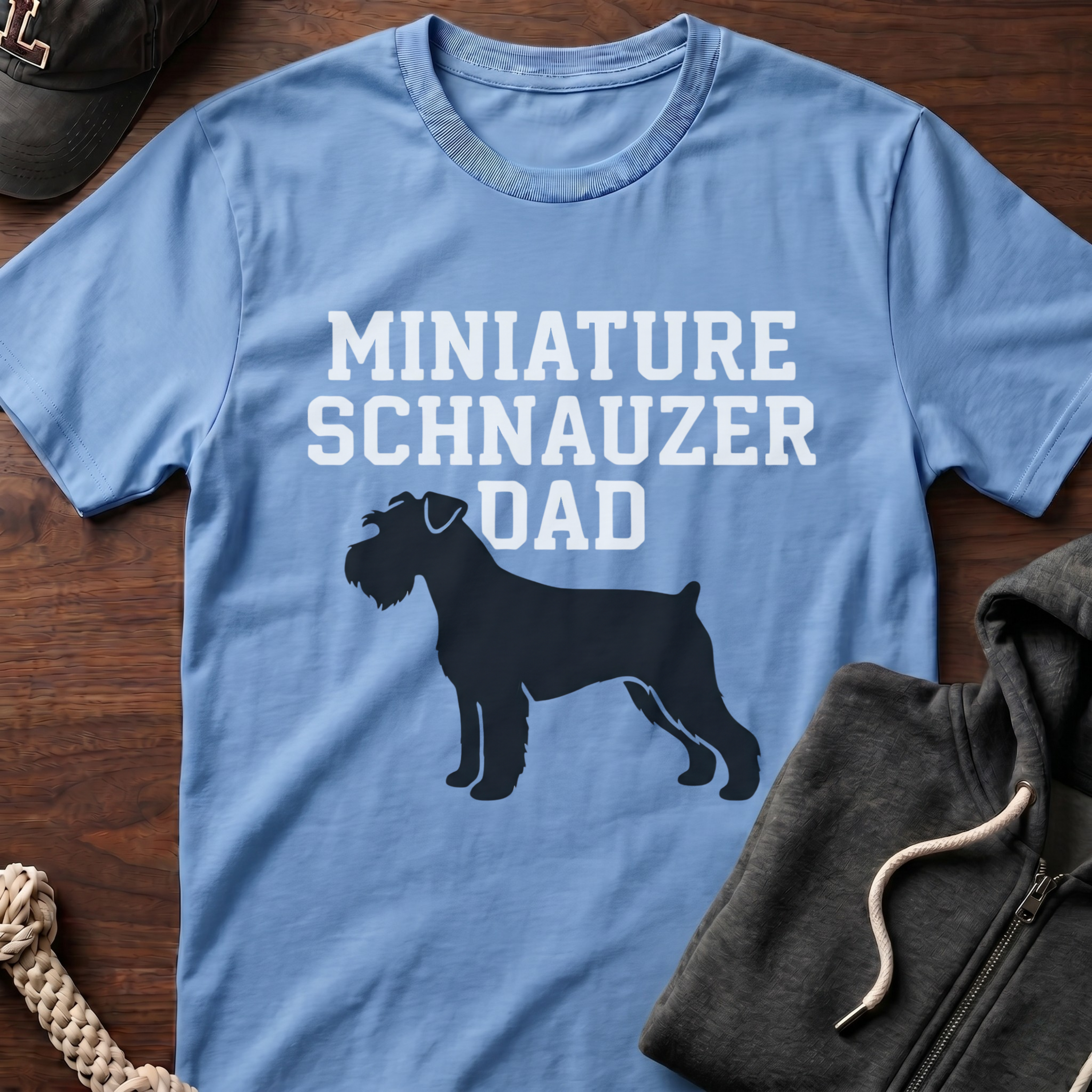 Miniature Schnauzer Dad T-Shirt