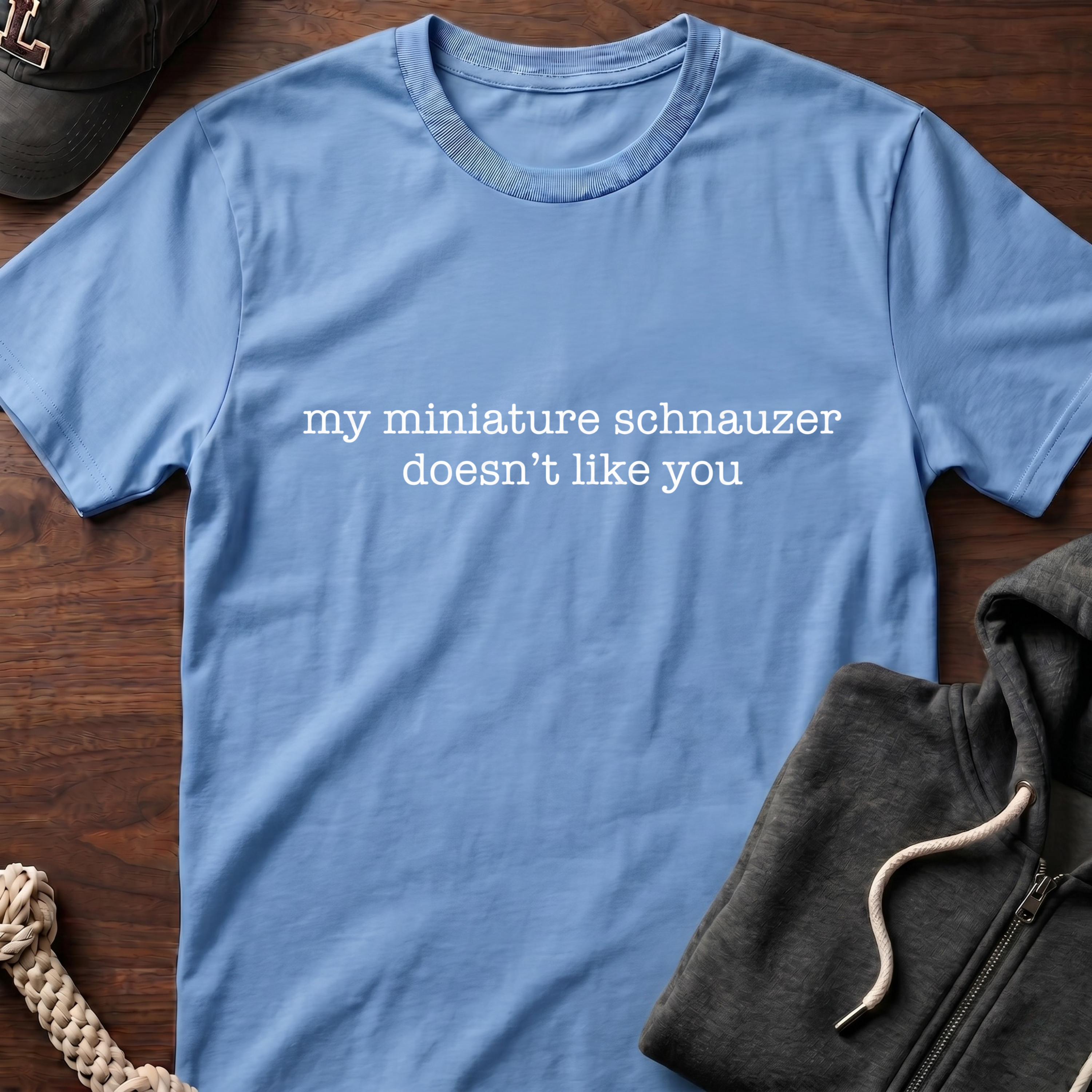 doesn't like you_WHITE T-Shirt