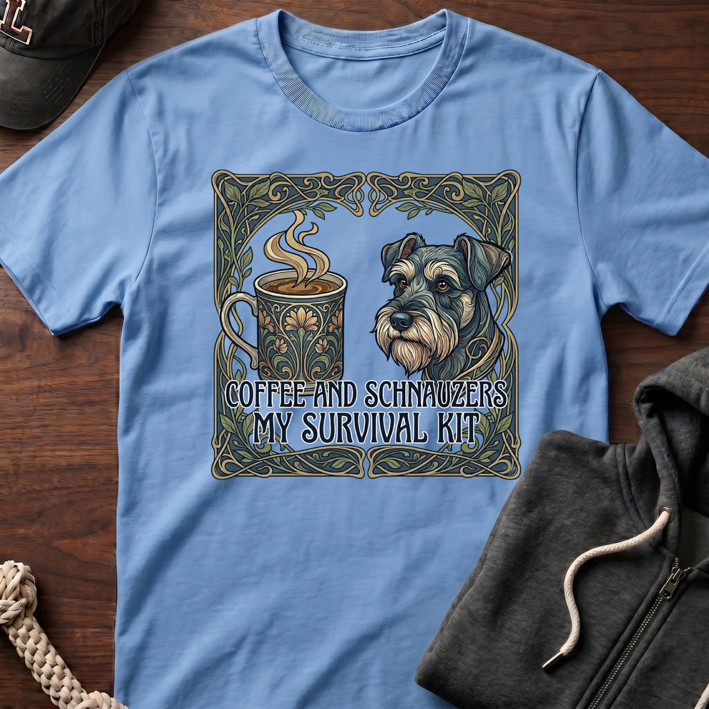 Coffee and Schnauzers T‑Shirt