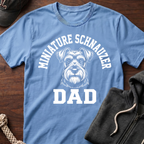 Miniature Schnauzer Dad_WHITE T-Shirt
