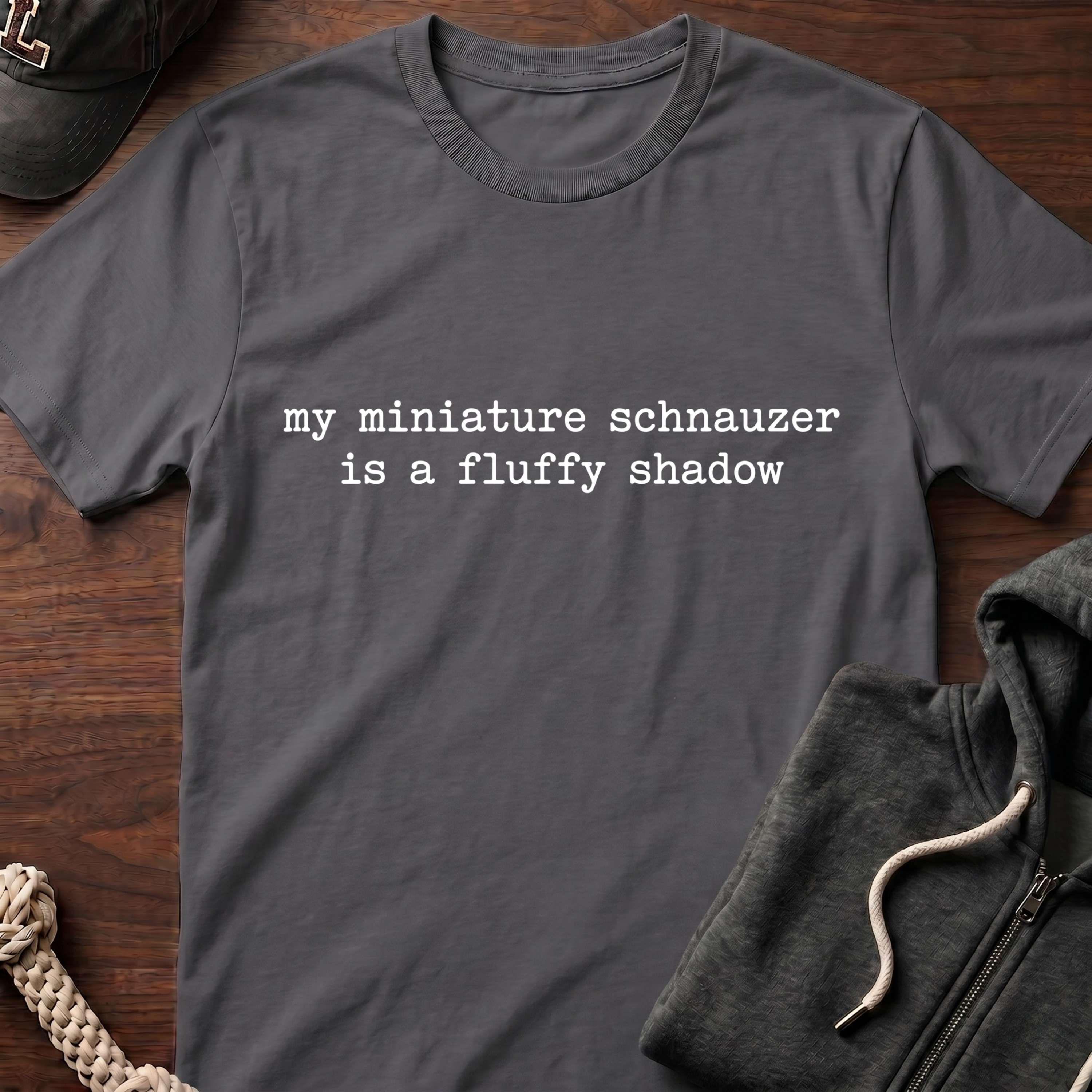 fluffy shadow_WHITE T-Shirt