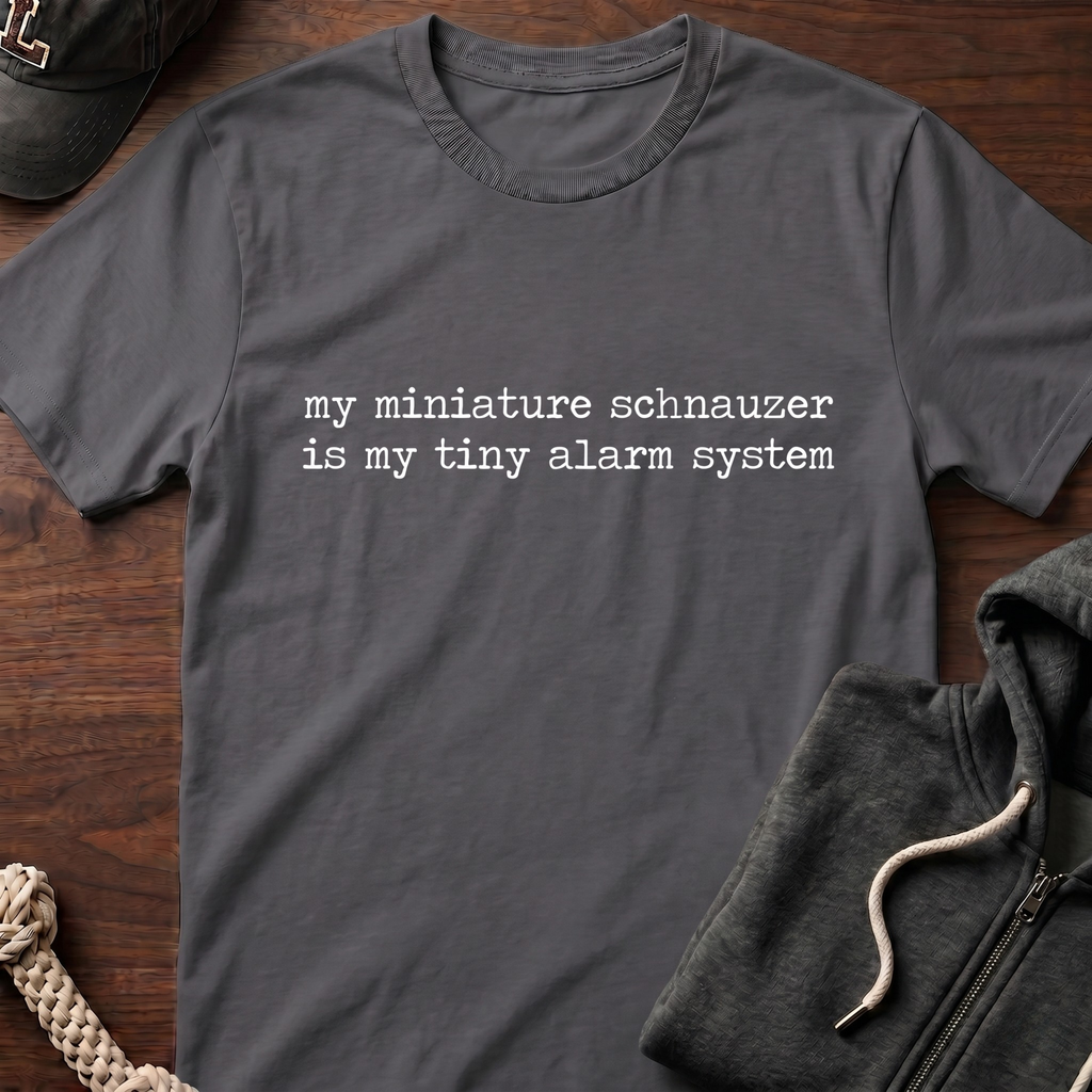 my tiny alarm_WHITE T-Shirt