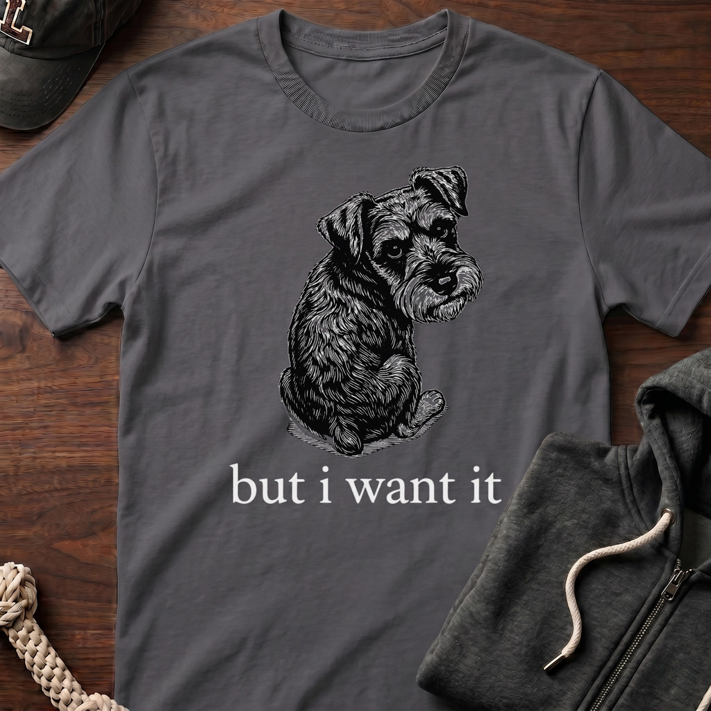 but i want it_White cutout T-Shirt