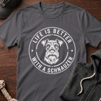Life Is Better_White Text T-Shirt