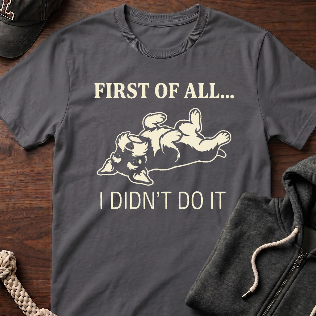First Of All_OFF WHITE T-Shirt
