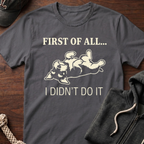 First Of All_OFF WHITE T-Shirt