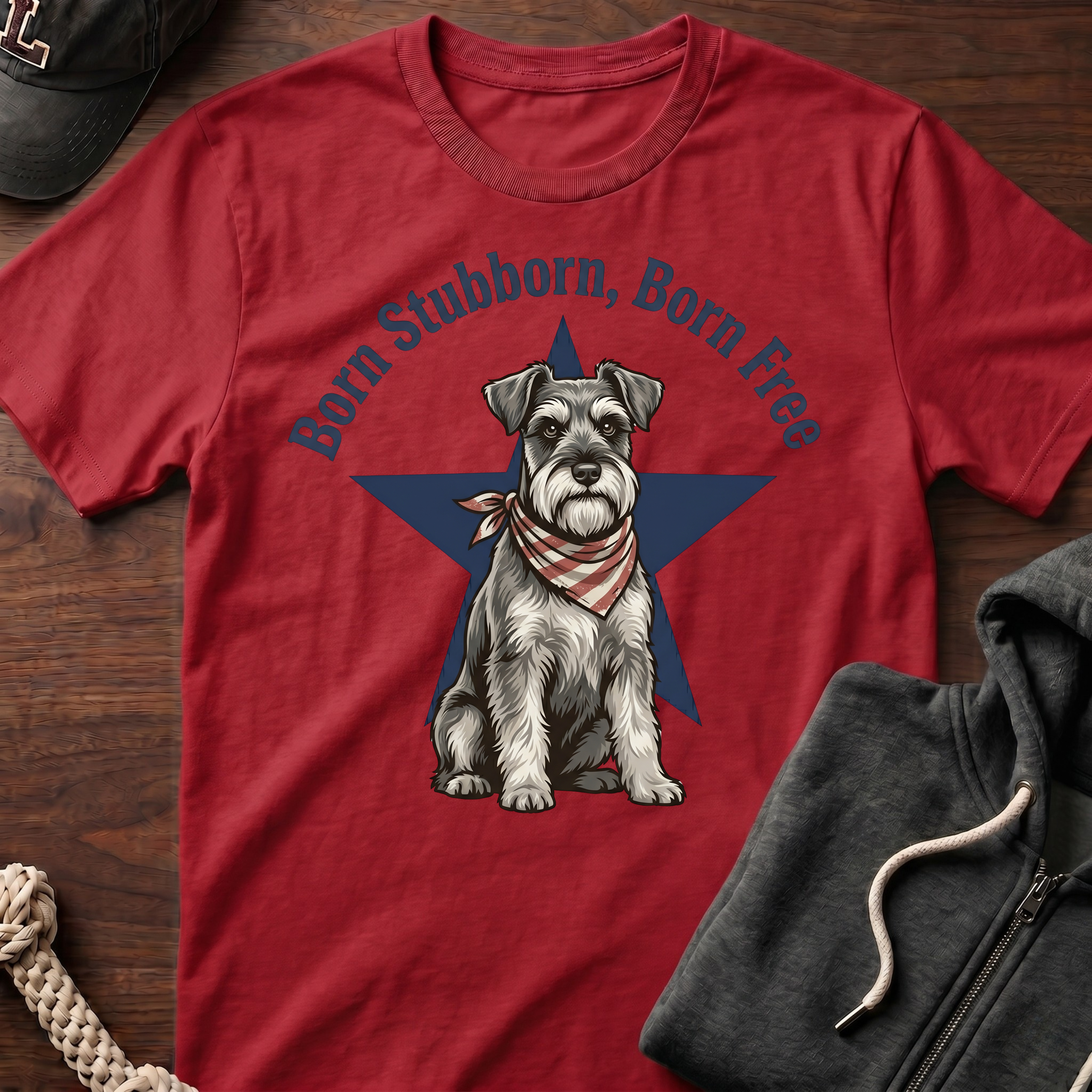 Born Stubborn T‑Shirt