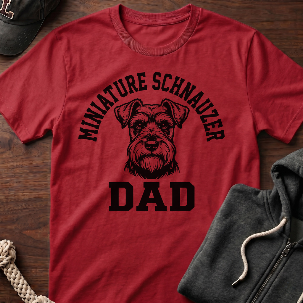 Dad_BLACK TEXT T‑Shirt
