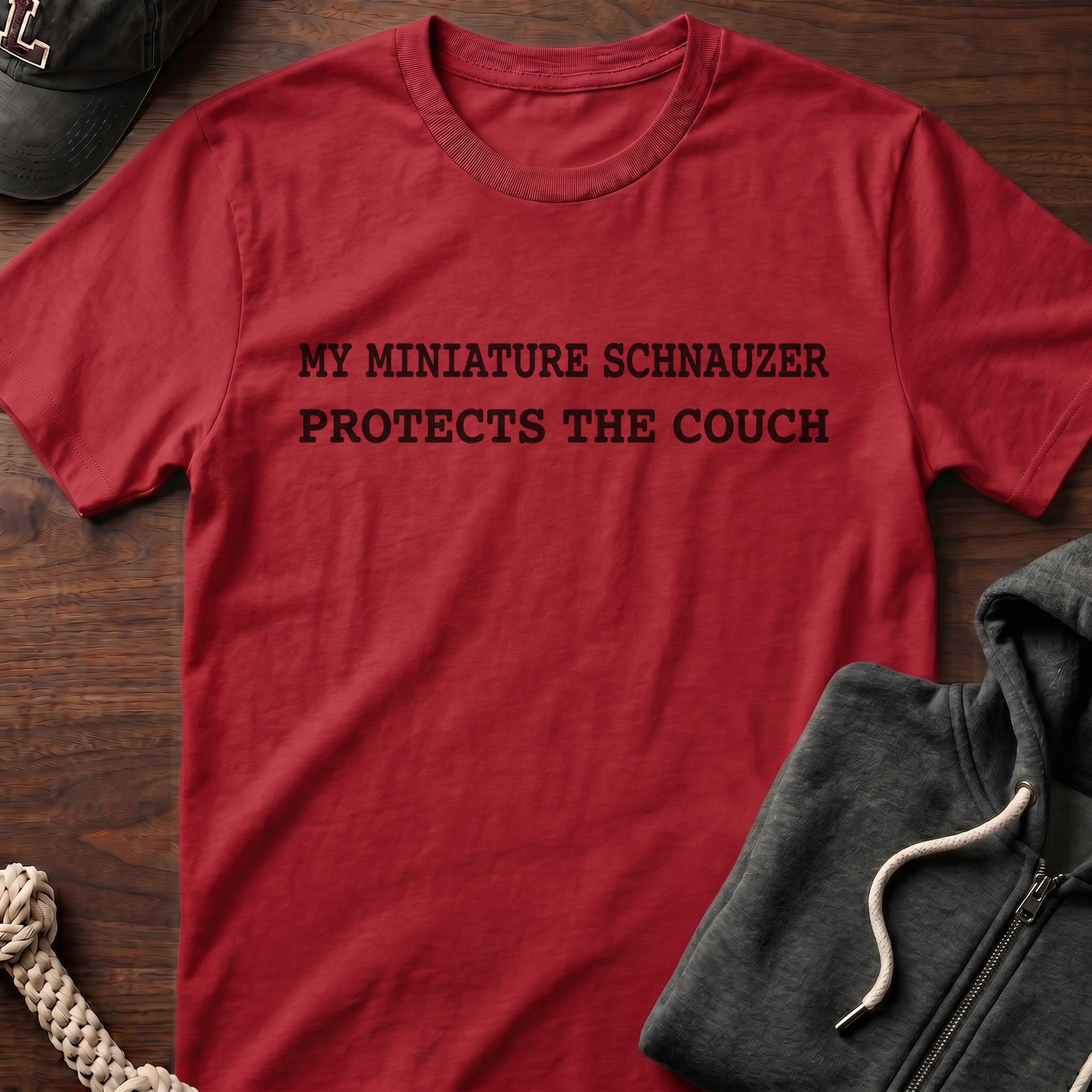 Protects the Couch_BLACK T-Shirt