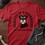 Staffed By A Schnauzer T-Shirt