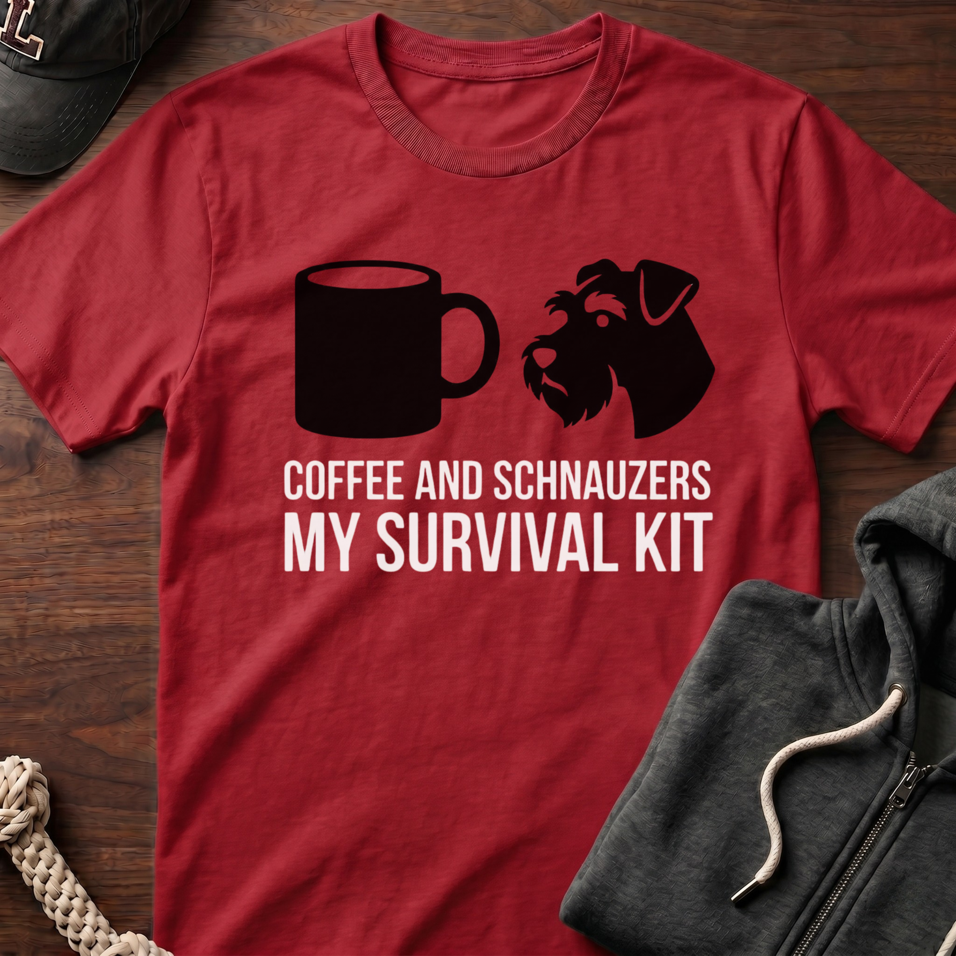 Coffee And Schnauzers T-Shirt