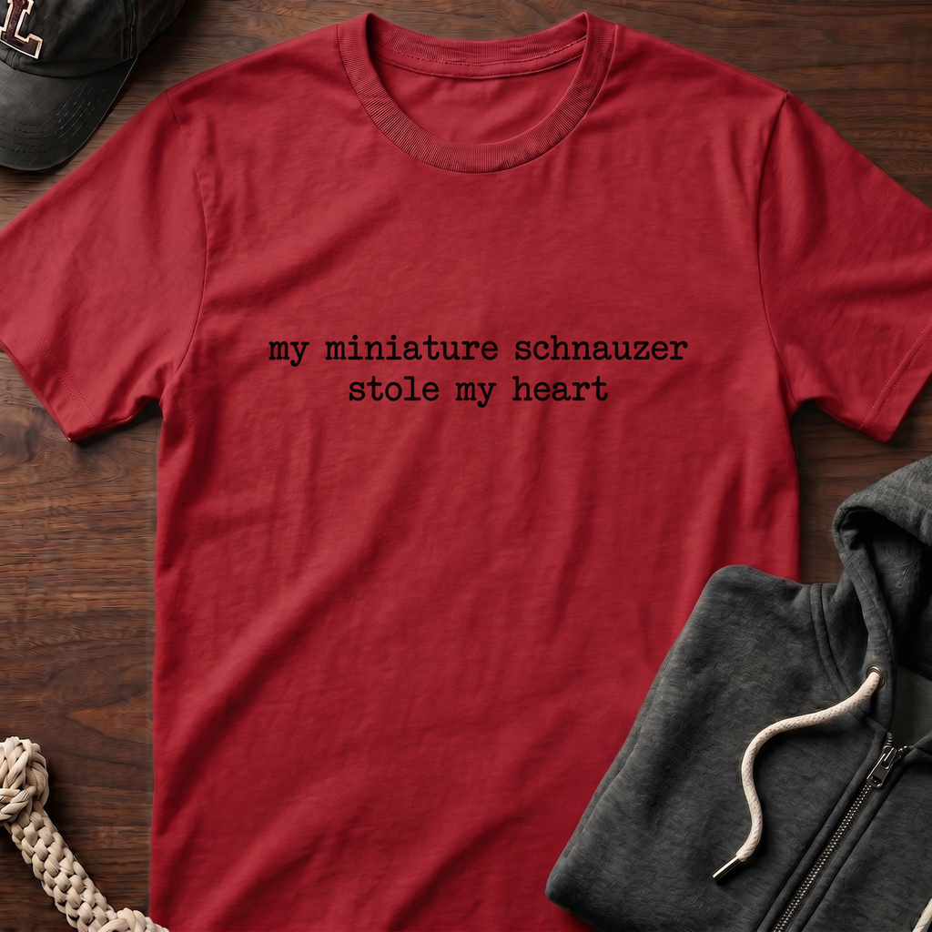 stole my heart_BLACK T‑Shirt