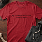stole my heart_BLACK T‑Shirt