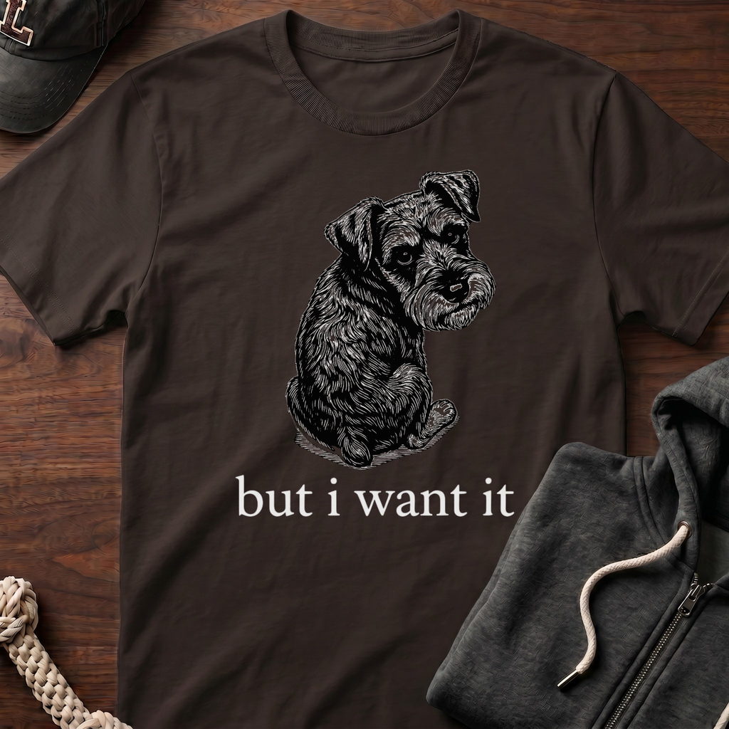 but i want it_White cutout T-Shirt