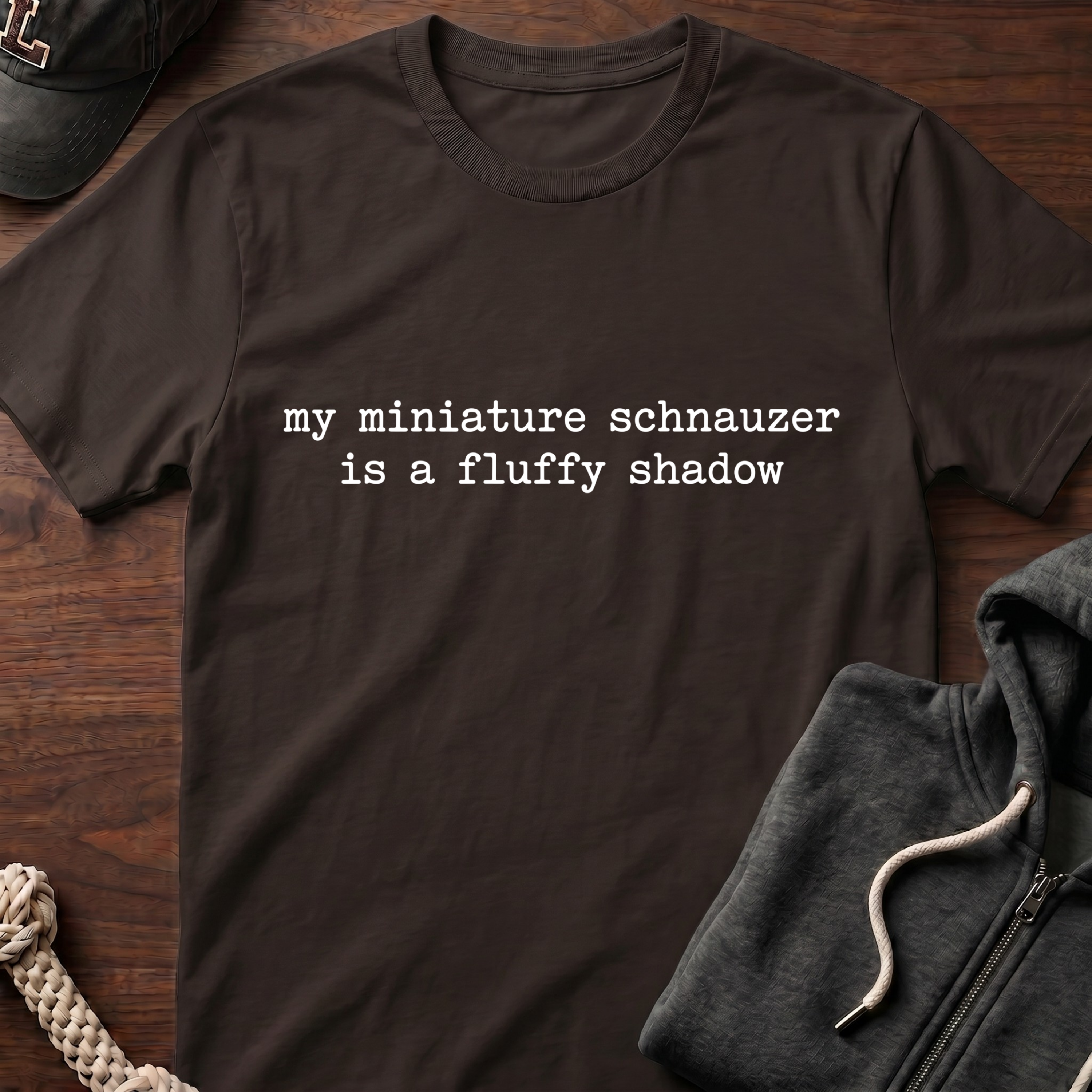 fluffy shadow_WHITE T-Shirt