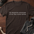 my tiny alarm_WHITE T-Shirt