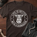 Life Is Better_White Text T-Shirt