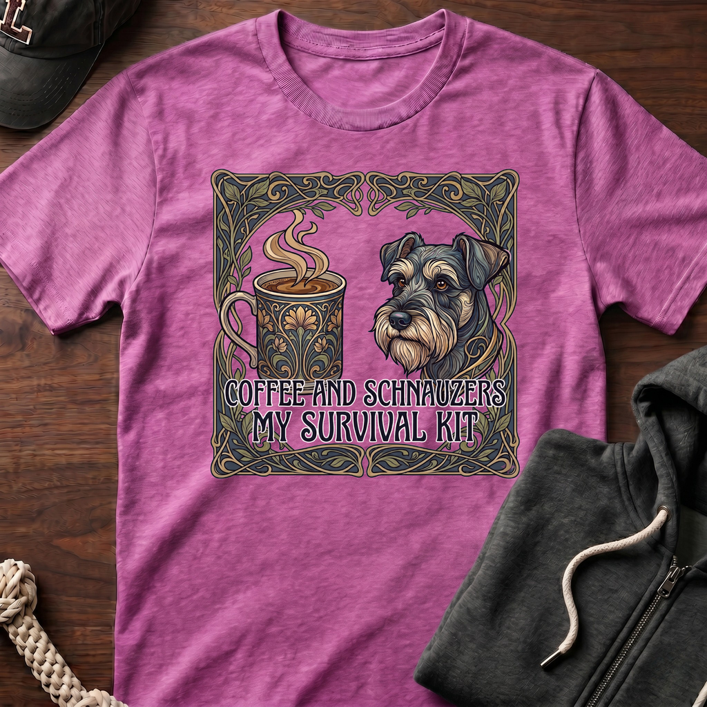 Coffee and Schnauzers T‑Shirt
