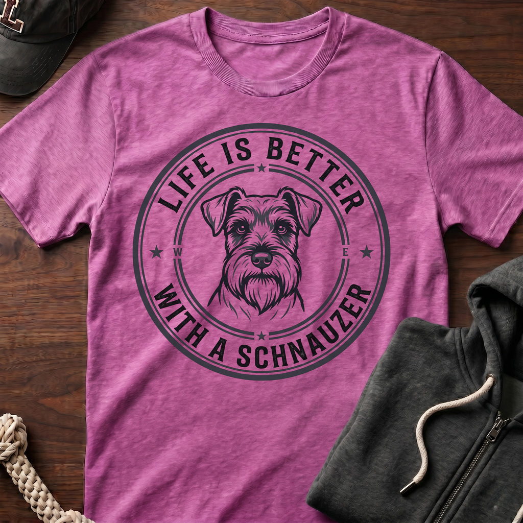 Life Is Better_BLACK T‑Shirt