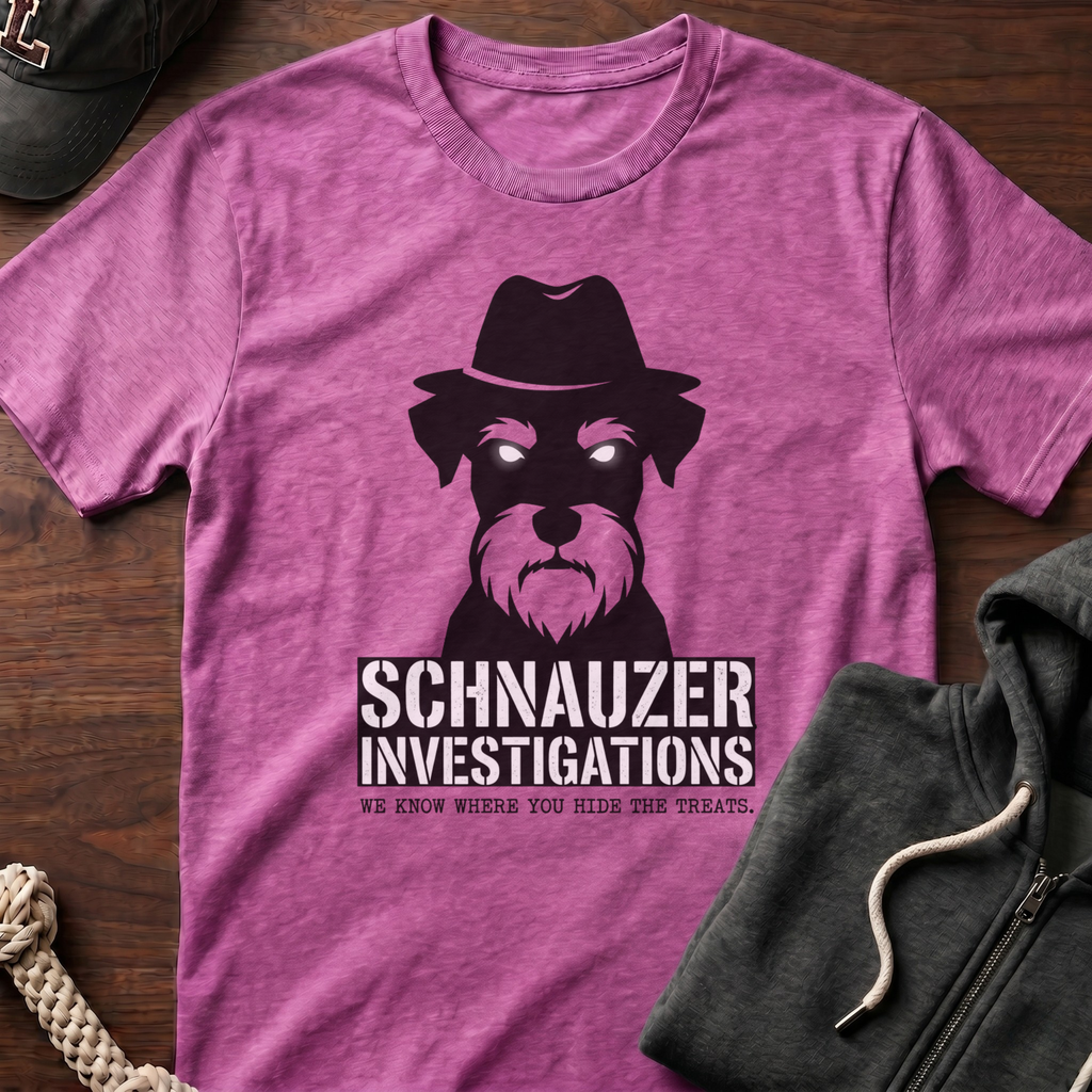 Schnauzer Investigations T-Shirt