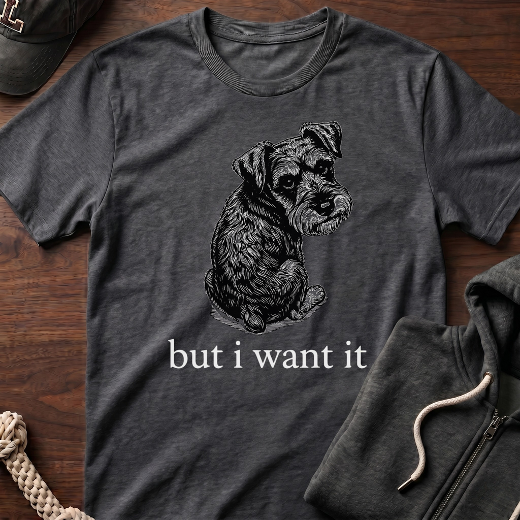 but i want it_White cutout T-Shirt