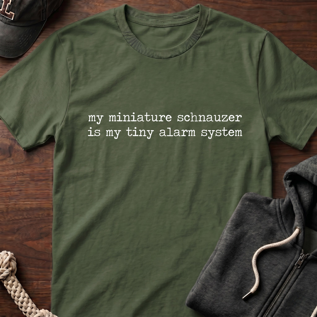 my tiny alarm_WHITE T-Shirt