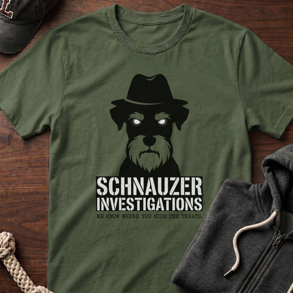 Schnauzer Investigations T-Shirt