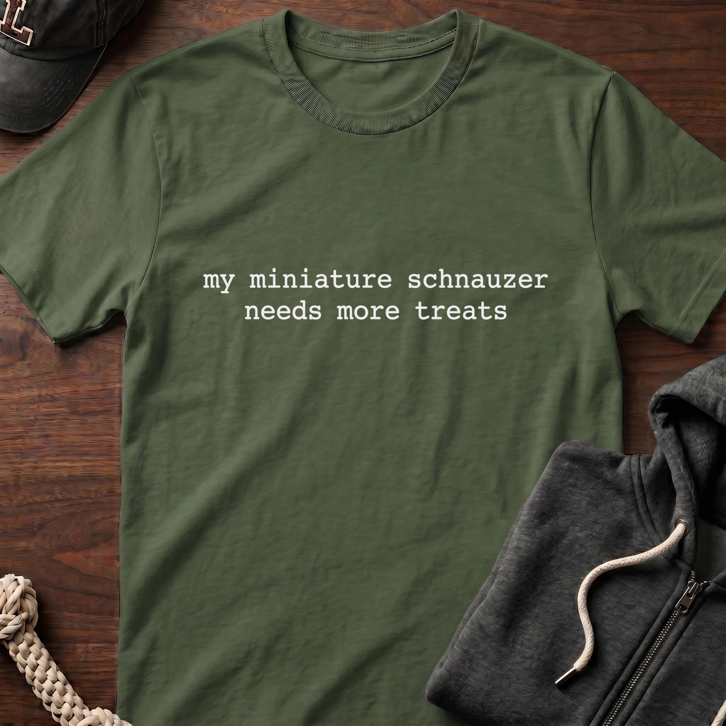 needs more treats_WHITE T-Shirt