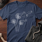 Dandelion Flight_WHITE T-Shirt