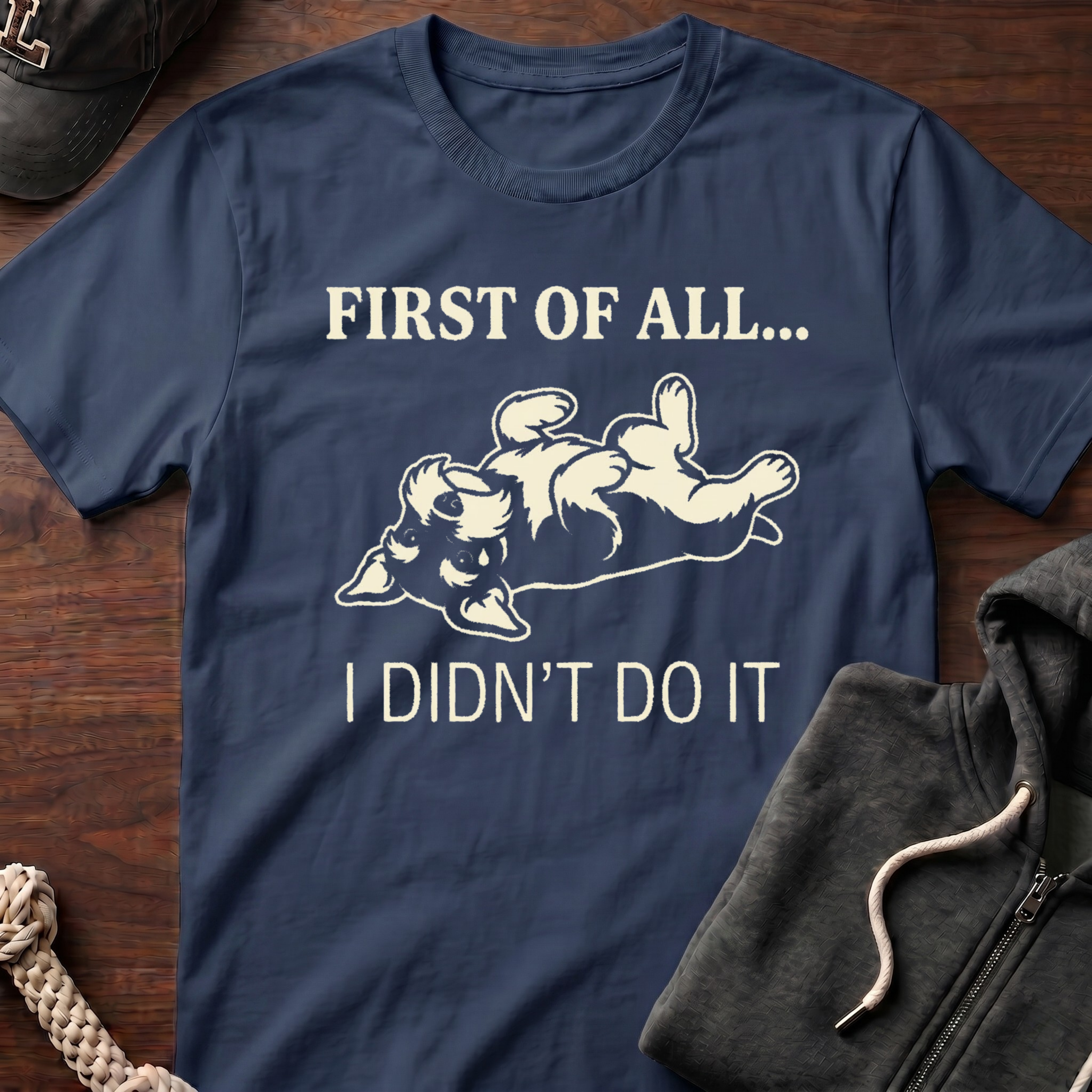 First Of All_OFF WHITE T-Shirt