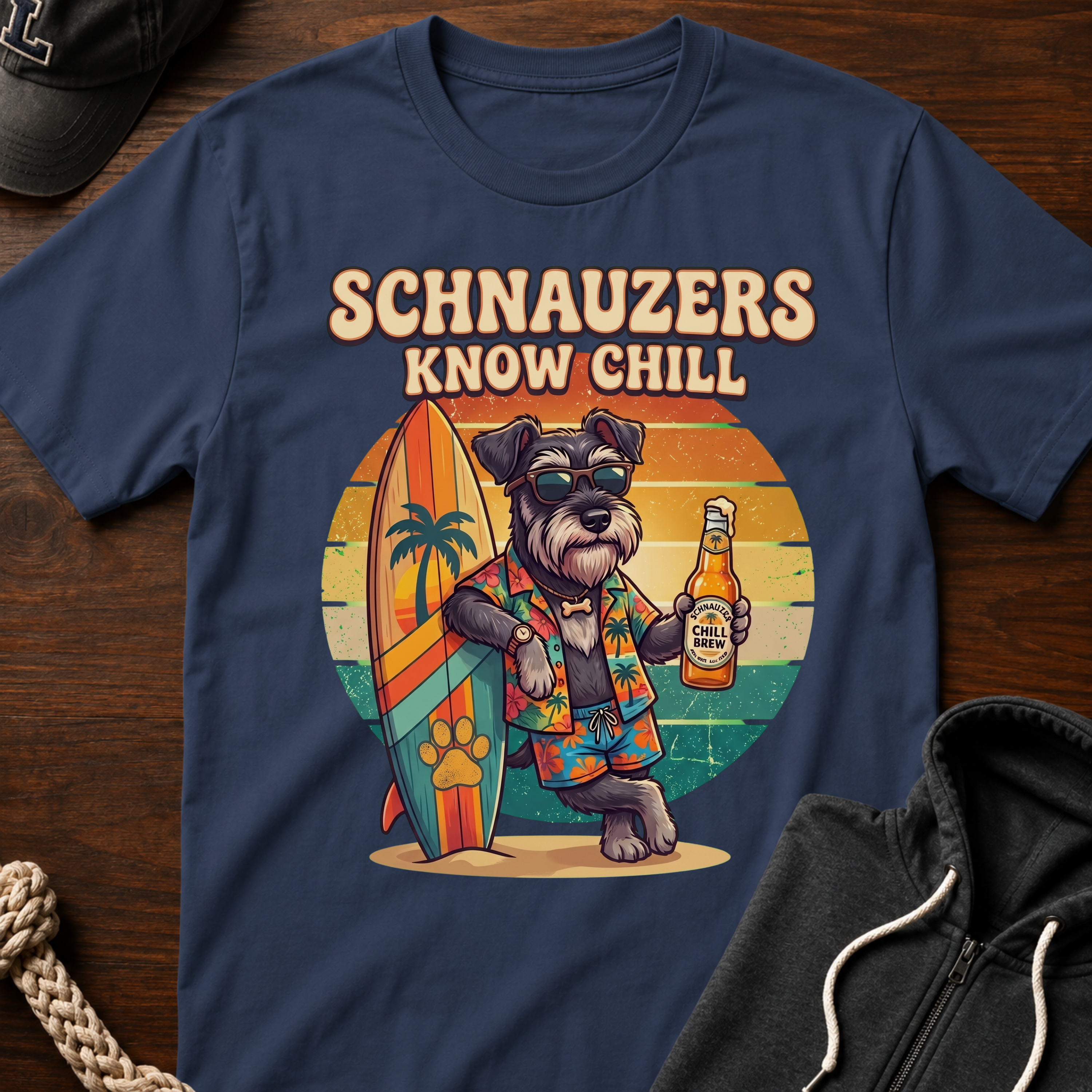 Schnausers Know Chill T-Shirt