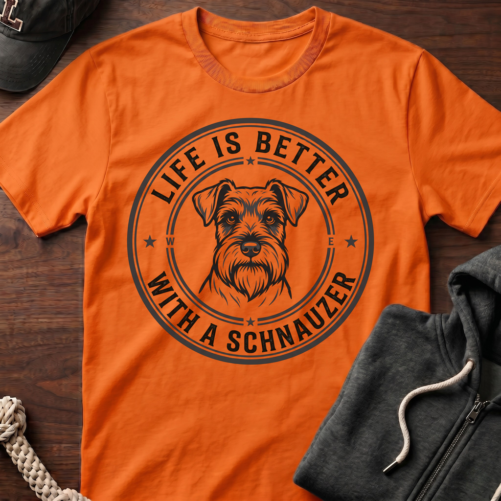 Life Is Better_BLACK T‑Shirt