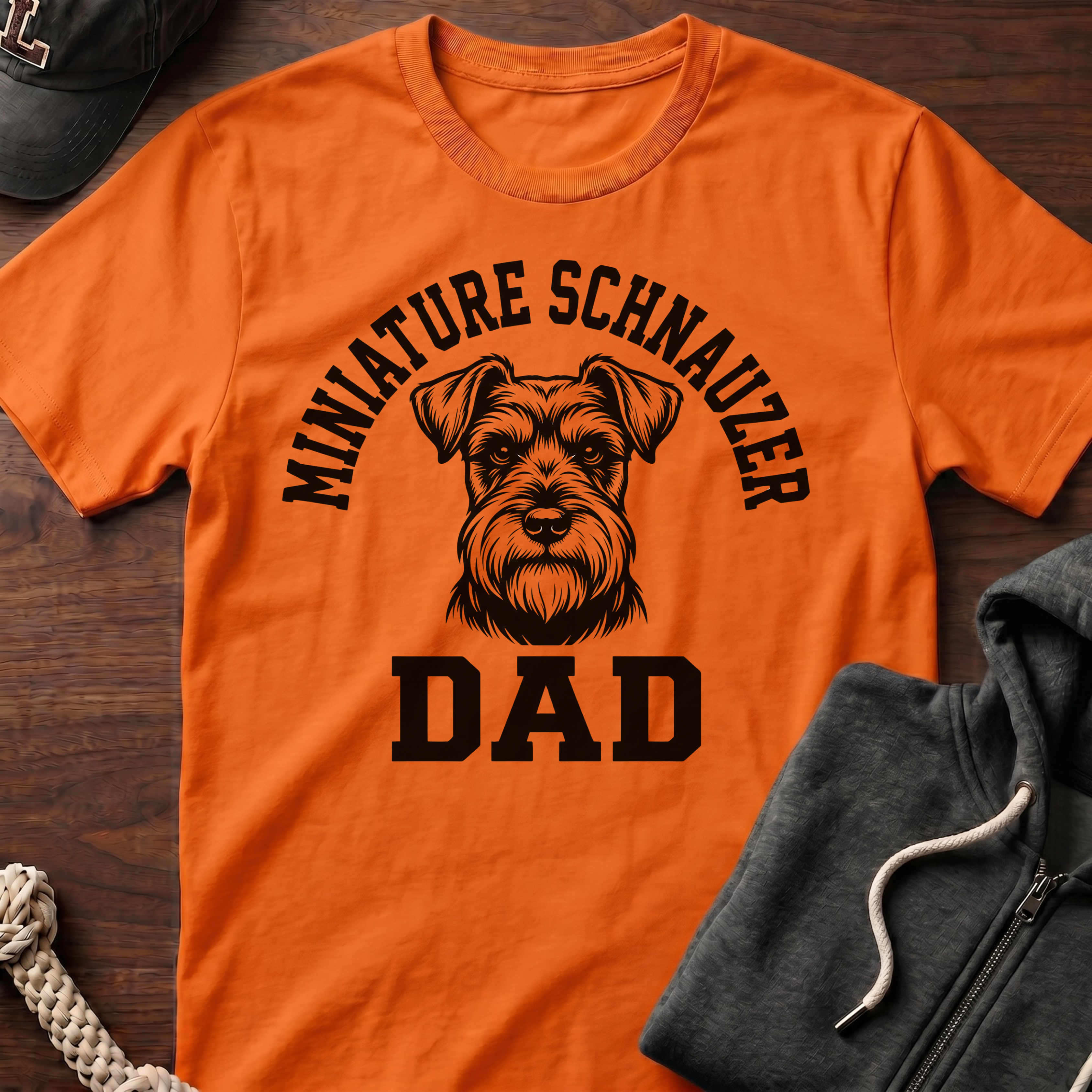 Dad_BLACK TEXT T‑Shirt