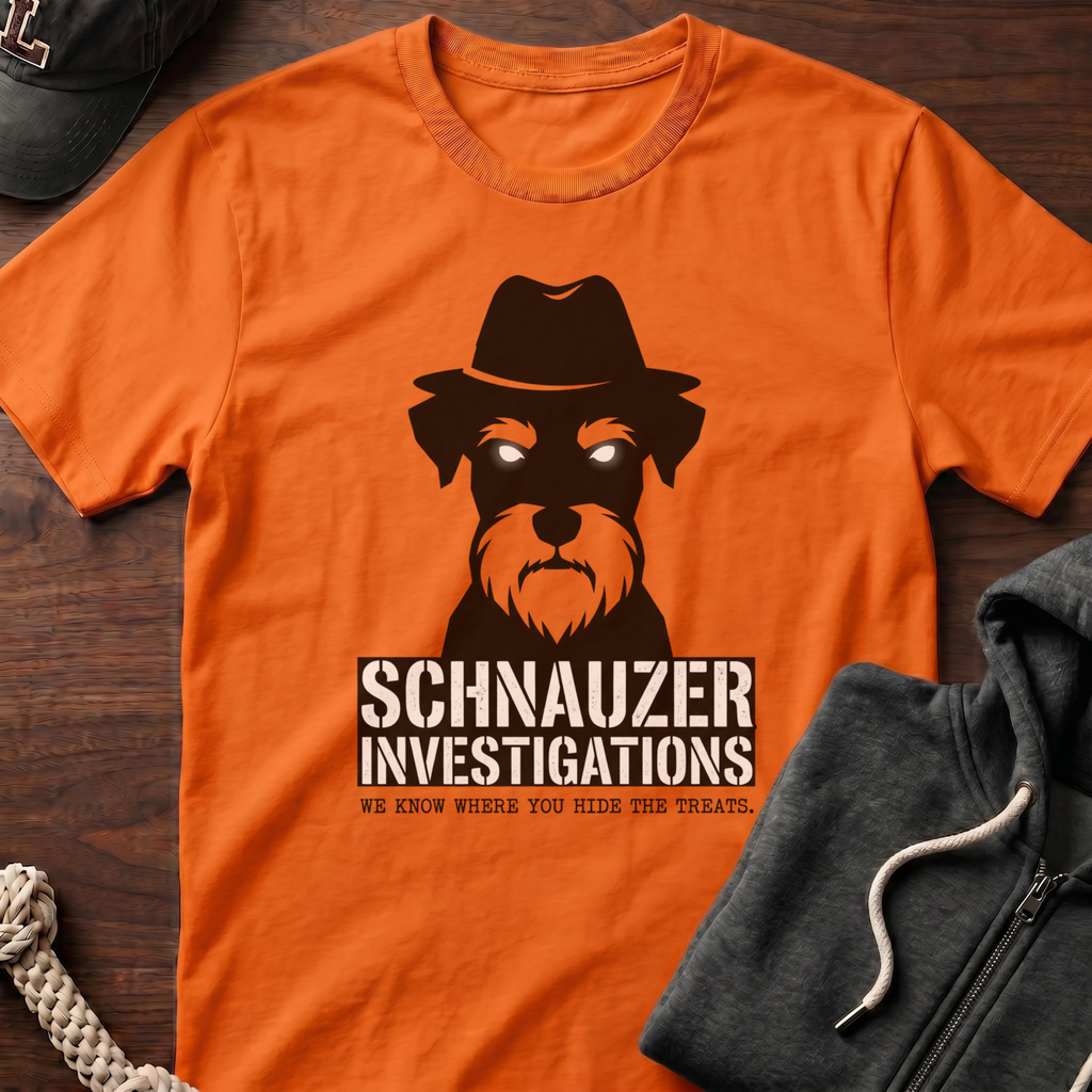 Schnauzer Investigations T-Shirt