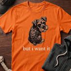 but i want it_White cutout T-Shirt