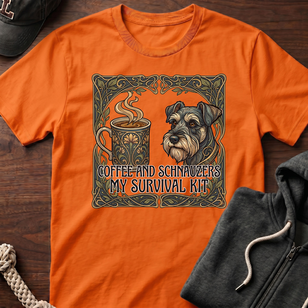Coffee and Schnauzers T‑Shirt